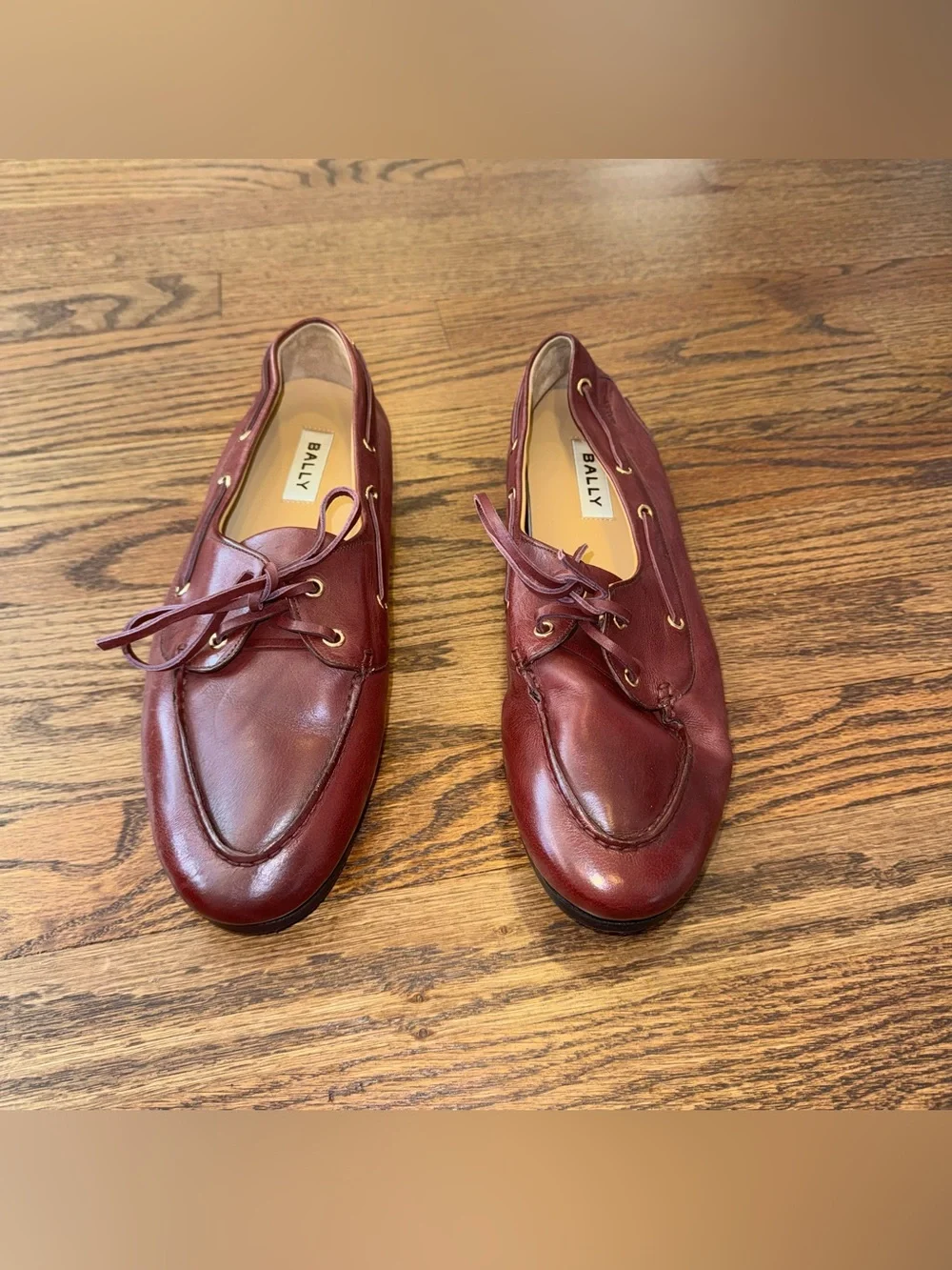 Women’s Size 41 Bally Pathy Leather Loafers